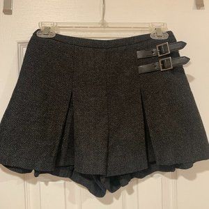 Topshop Grey Knit Skort